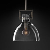WOMO Dome Glass Pendant Light - Machinist