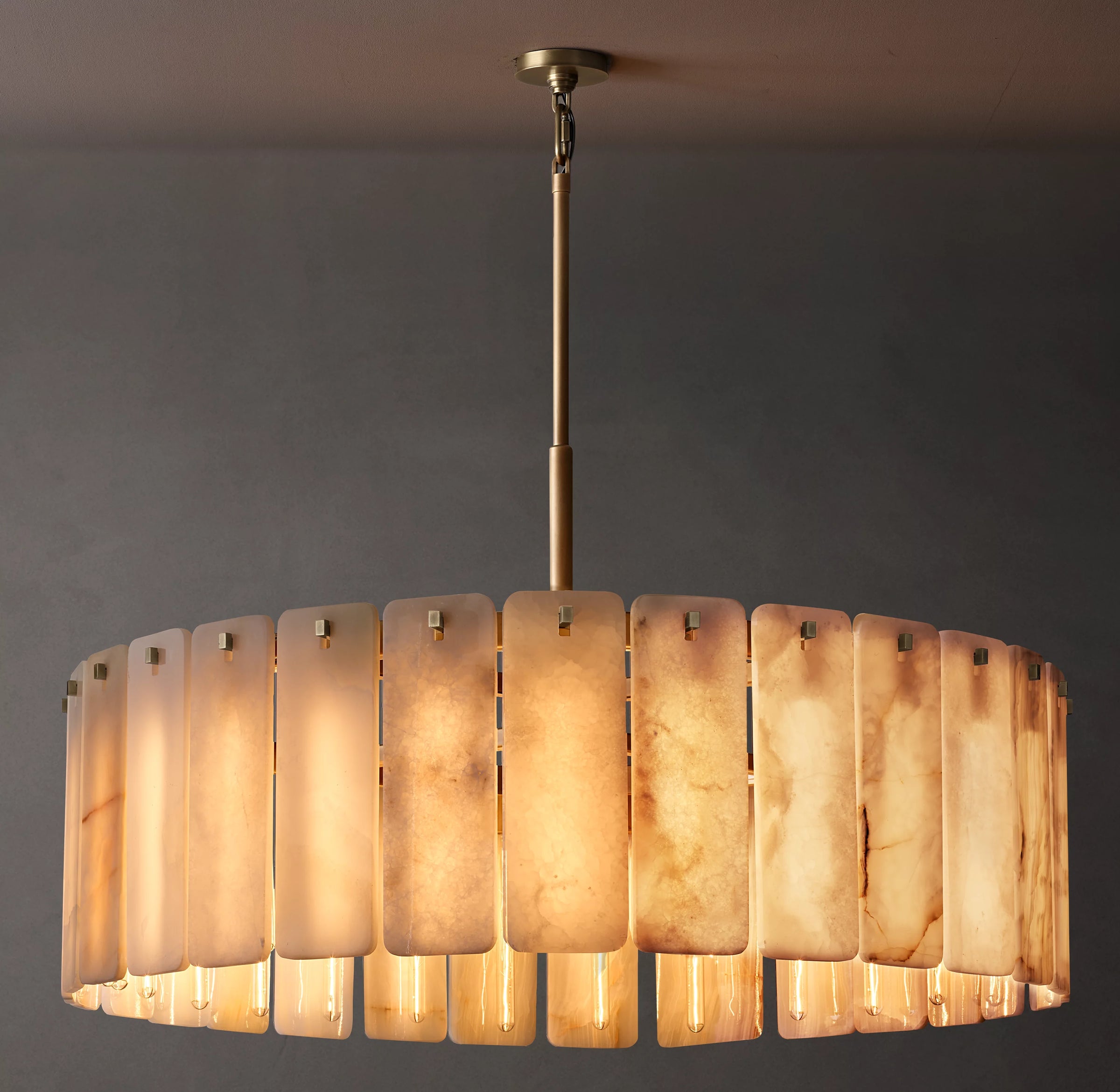 WOMO Alabaster Round Chandelier - Calamette