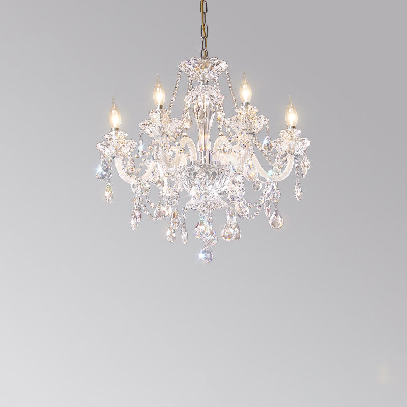 WOMO Victorian Crystal Prism Chandelier-WM2340