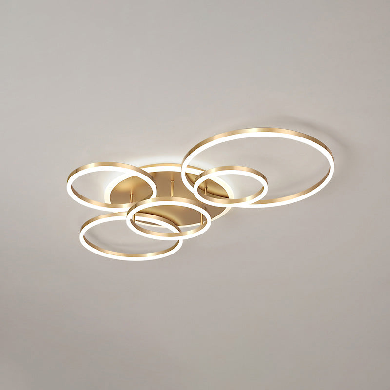 WOMO Circular LED Flush Mount Ceiling Light-WM1032