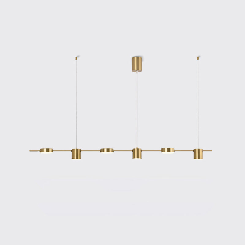 WOMO 6 Light Linear Chandelier-WM2048