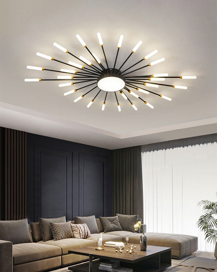 WOMO Fireworks Swirl Ceiling Light-WM1001