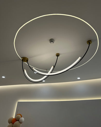 WOMO Arc Acrylic Chandelier-WM2288