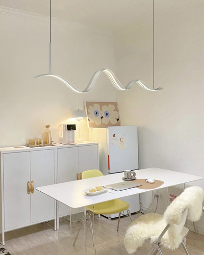 WOMO Wavy Linear Led Pendant Light-WM2282