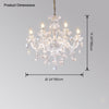 WOMO Victorian Crystal Prism Chandelier-WM2340 thumbnail