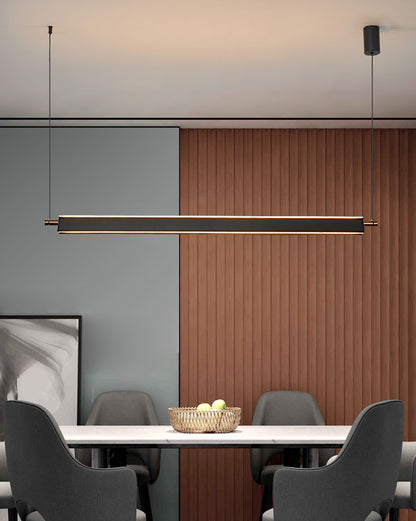 WOMO Black Linear Pendant Light-WM2182