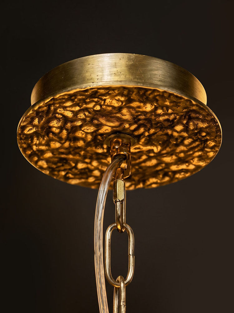WOMO Ceramic Gingko Branch Chandelier-WM3351