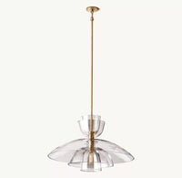 WOMO Clear Glass Cloche Pendant Light - Blom