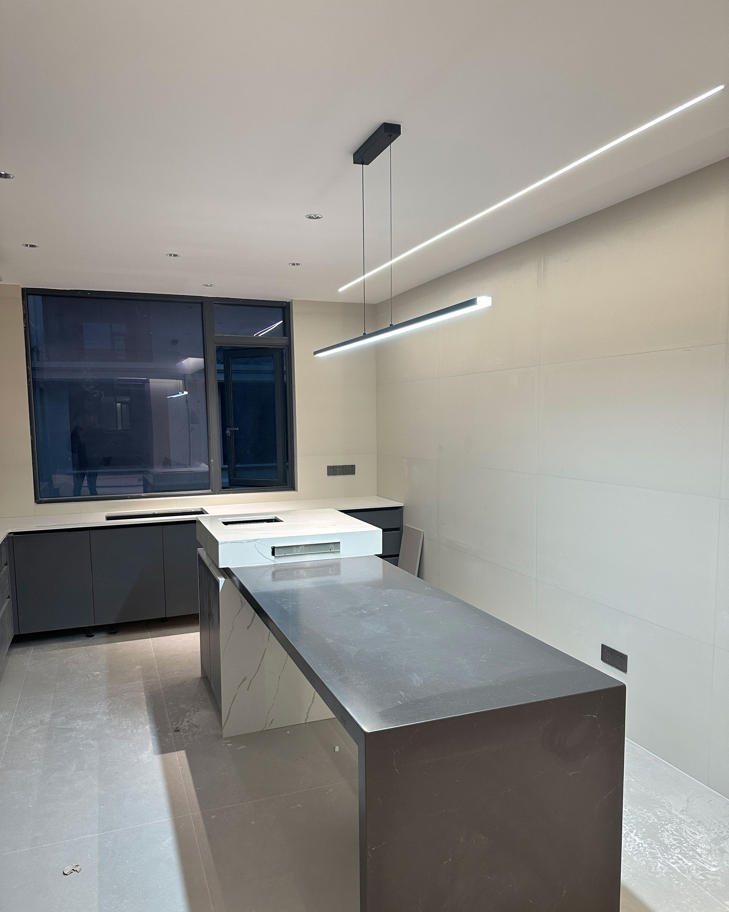 WOMO Extra Long Linear Pendant Light-WM2011
