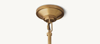 WOMO Clear Glass Cylinder Pendant Light - Machinist