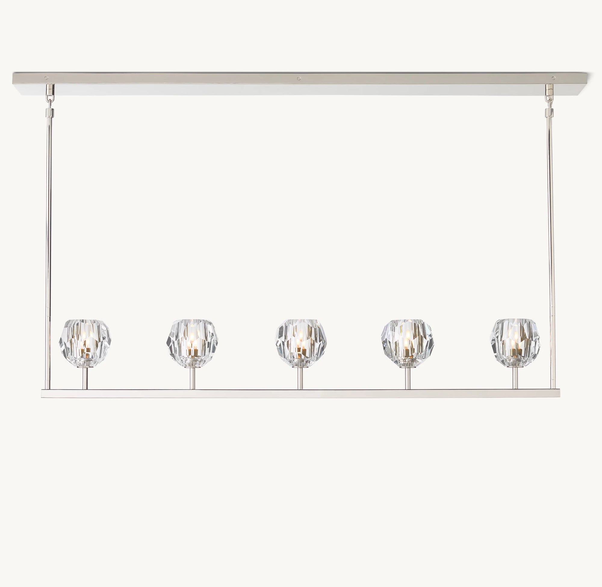 WOMO Crystal Linear Chandelier – Boule