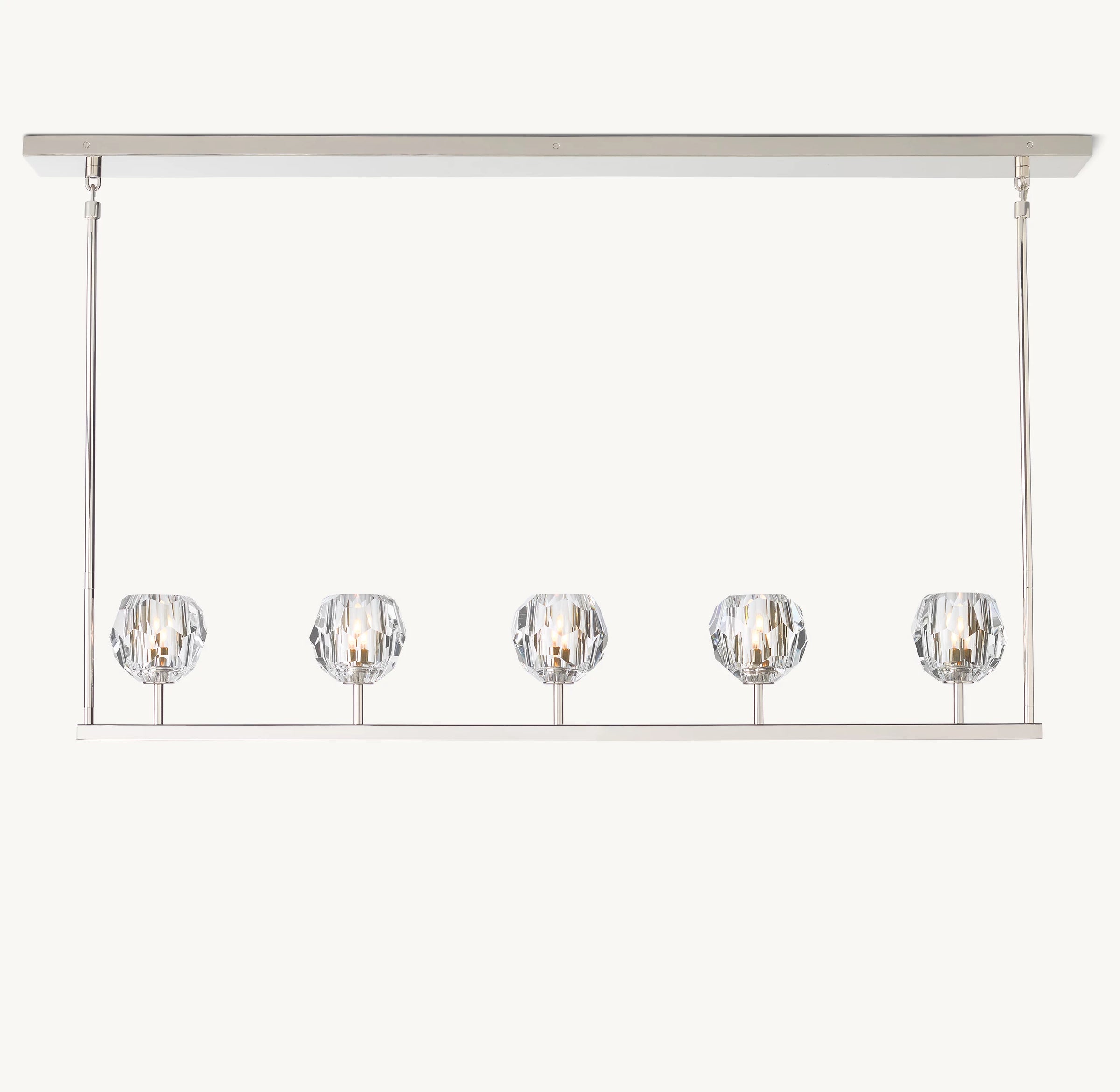 WOMO Crystal Linear Chandelier – Boule