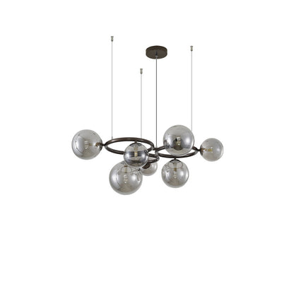 WOMO Colored Glass Ball Chandelier-WM2253