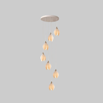 WOMO Magnolia Petal Pendant Chandelier-WM2106