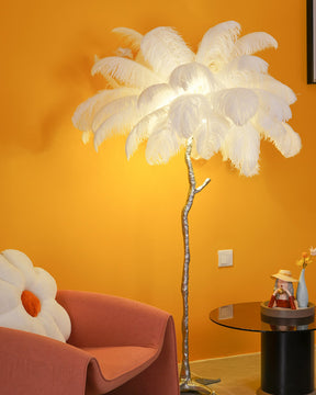 WOMO Feather Palm Tree Floor Lamp-WM7000
