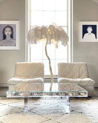 WOMO Feather Palm Tree Floor Lamp-WM7000