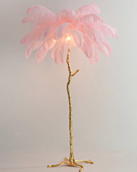 WOMO Feather Palm Tree Floor Lamp-WM7000