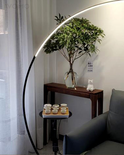 WOMO Crescent Arc LED Floor Lamp-WM7001