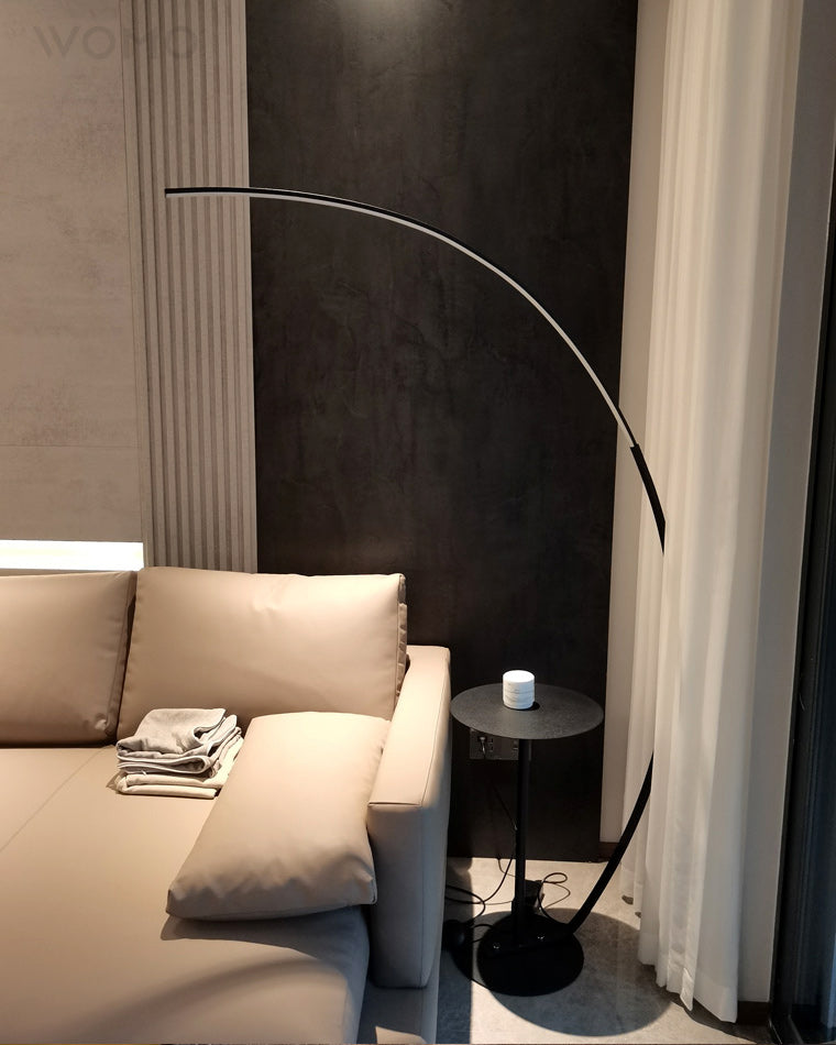 WOMO Crescent Arc LED Floor Lamp-WM7001