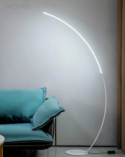 WOMO Crescent Arc LED Floor Lamp-WM7001