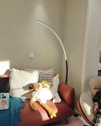 WOMO Crescent Arc LED Floor Lamp-WM7001