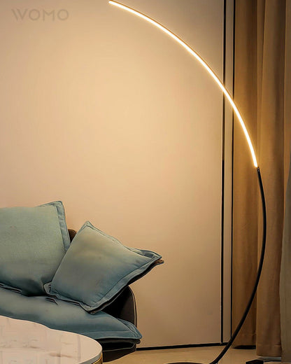 WOMO Crescent Arc LED Floor Lamp-WM7001