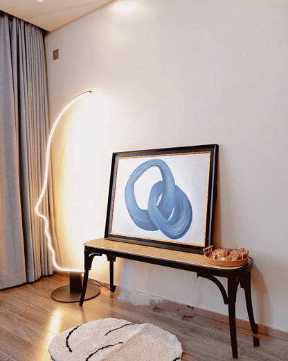 WOMO Facial Profile Sculptural Floor Lamp-WM7002