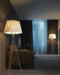 WOMO Faceted Tripod Floor Lamp-WM7004