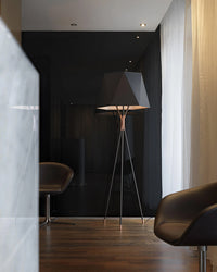 WOMO Faceted Tripod Floor Lamp-WM7004