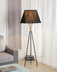 WOMO Faceted Tripod Floor Lamp-WM7004