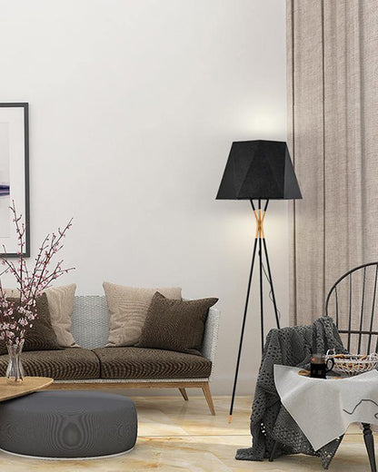 WOMO Faceted Tripod Floor Lamp-WM7004