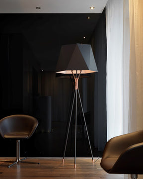 WOMO Faceted Tripod Floor Lamp-WM7004