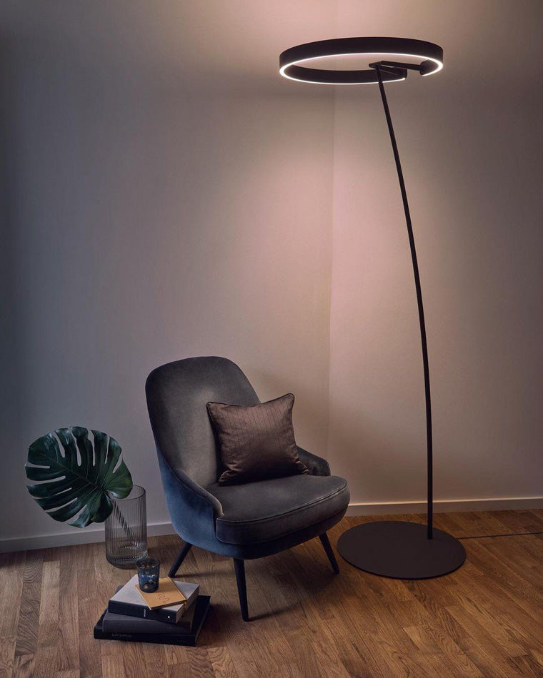 WOMO Circular Arc Floor Lamp-WM7006