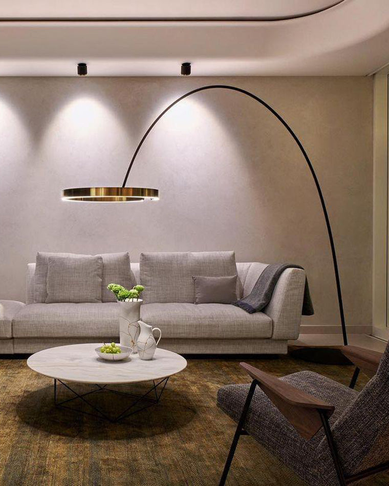 WOMO Circular Arc Floor Lamp-WM7006