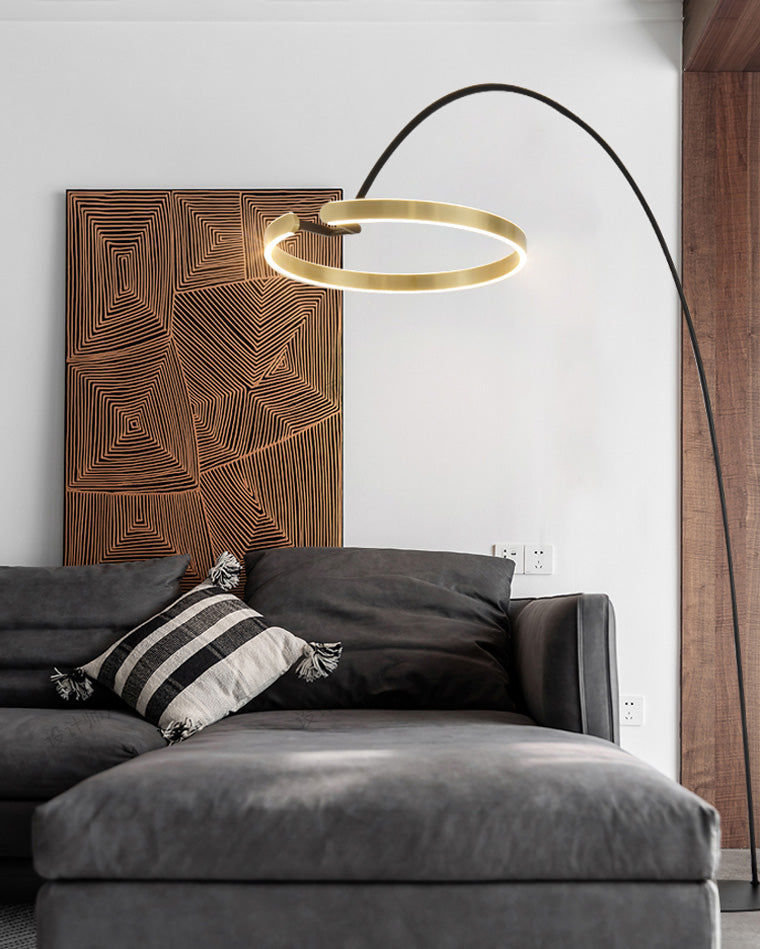 WOMO Circular Arc Floor Lamp-WM7006