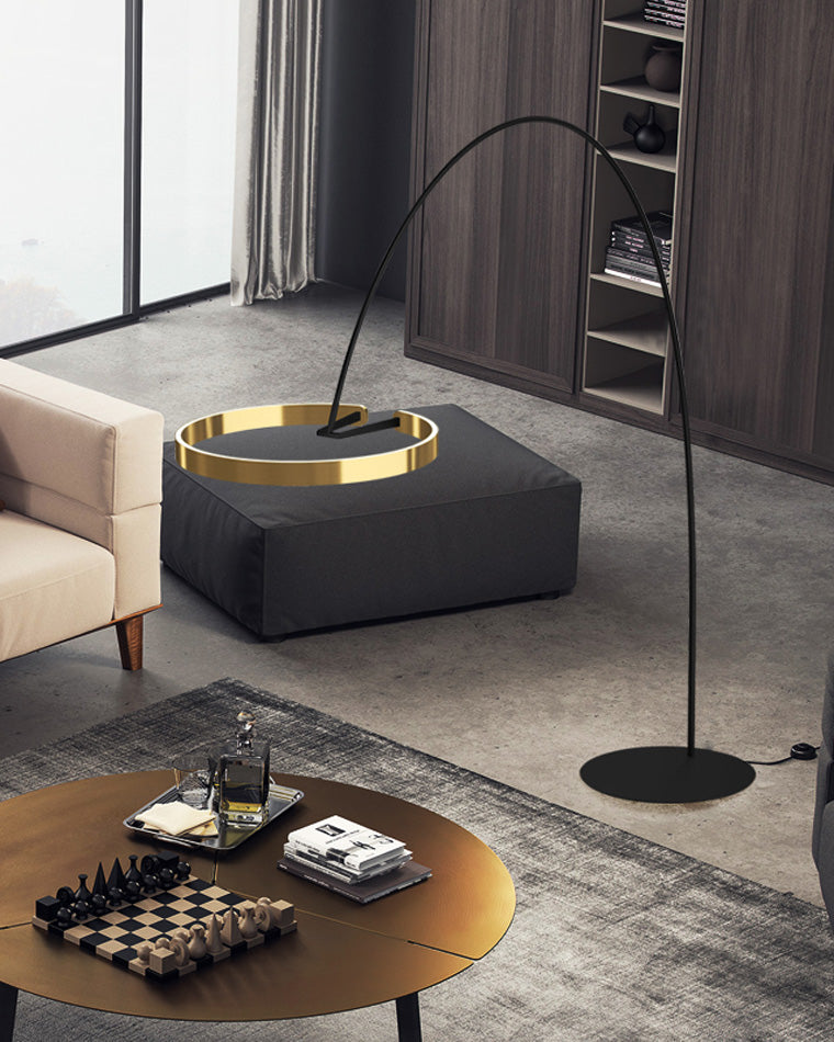 WOMO Circular Arc Floor Lamp-WM7006