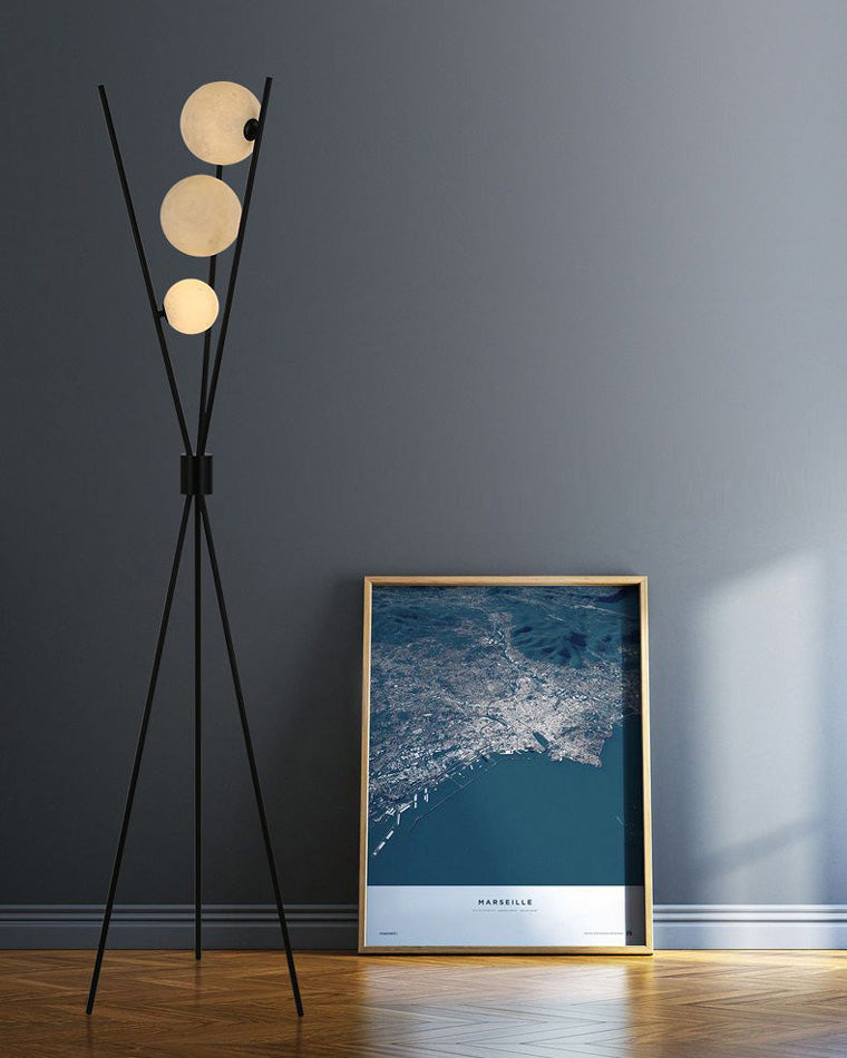 WOMO Bubbles Tripod Floor Lamp-WM7007