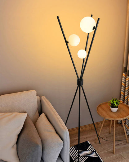 WOMO Bubbles Tripod Floor Lamp-WM7007