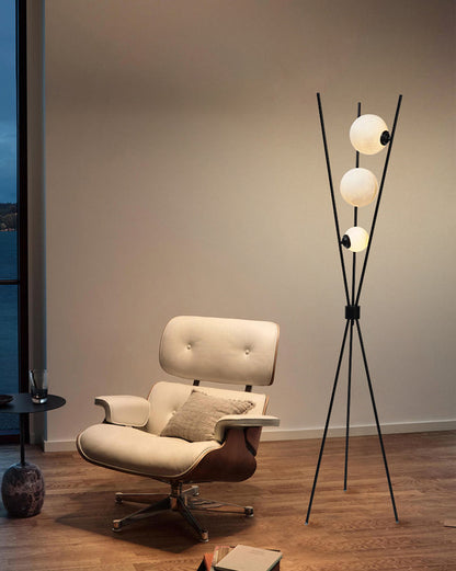 WOMO Bubbles Tripod Floor Lamp-WM7007