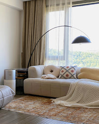 WOMO Dome Arc Floor Lamp for Dining Room-WM7008