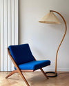WOMO Pleated Gooseneck Floor Lamp-WM7013 thumbnail