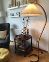 WOMO Pleated Gooseneck Floor Lamp-WM7013 thumbnail