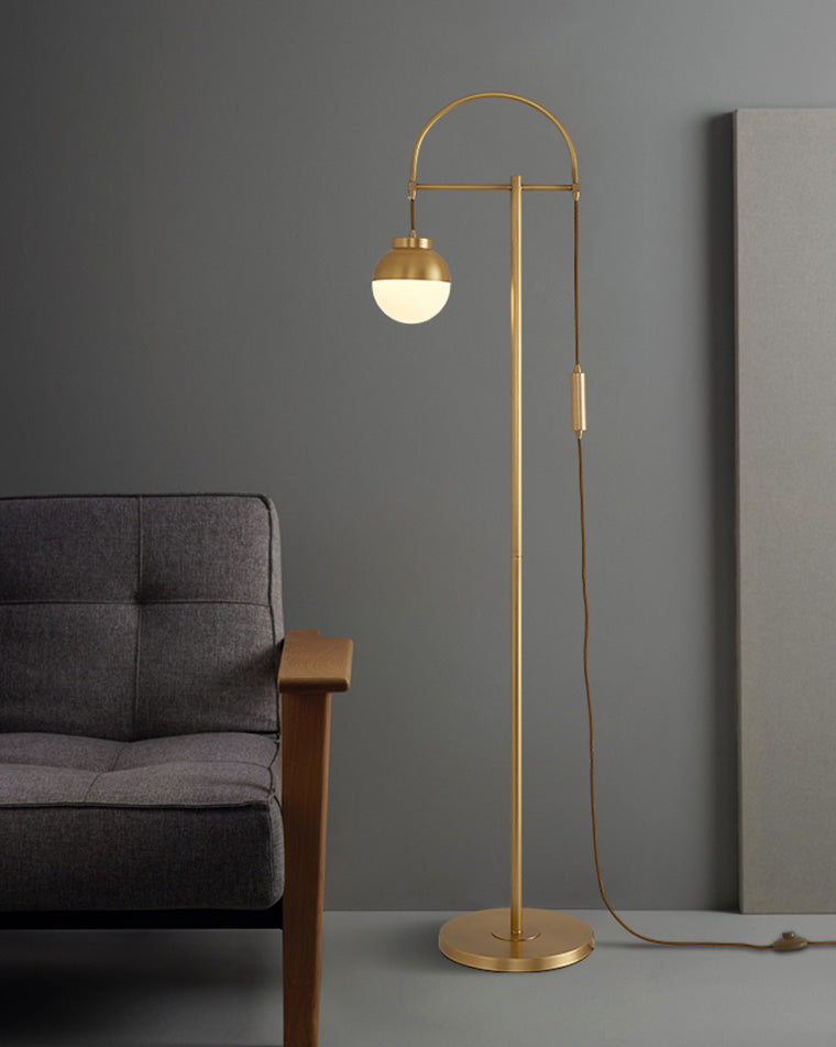 WOMO Bauhaus Globe Floor Lamp-WM7016