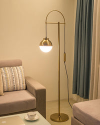 WOMO Bauhaus Globe Floor Lamp-WM7016