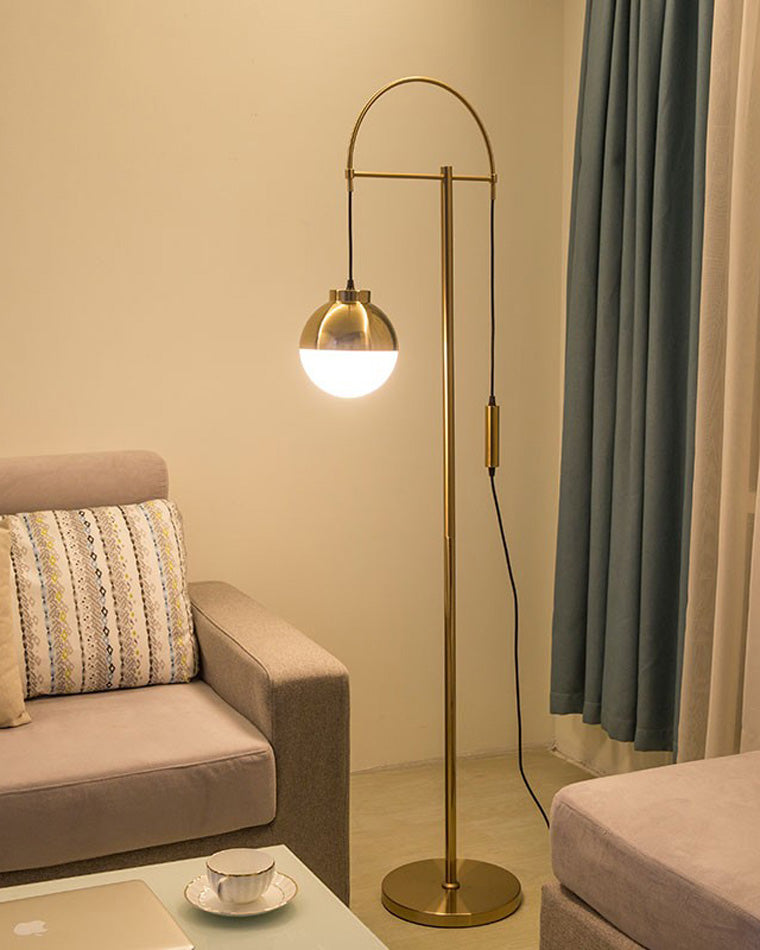 WOMO Bauhaus Globe Floor Lamp-WM7016