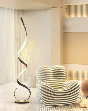 WOMO Spiral LED Floor Lamp-WM7017