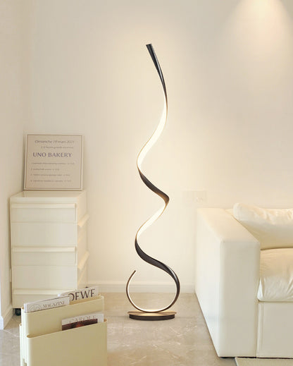 WOMO Spiral LED Floor Lamp-WM7017