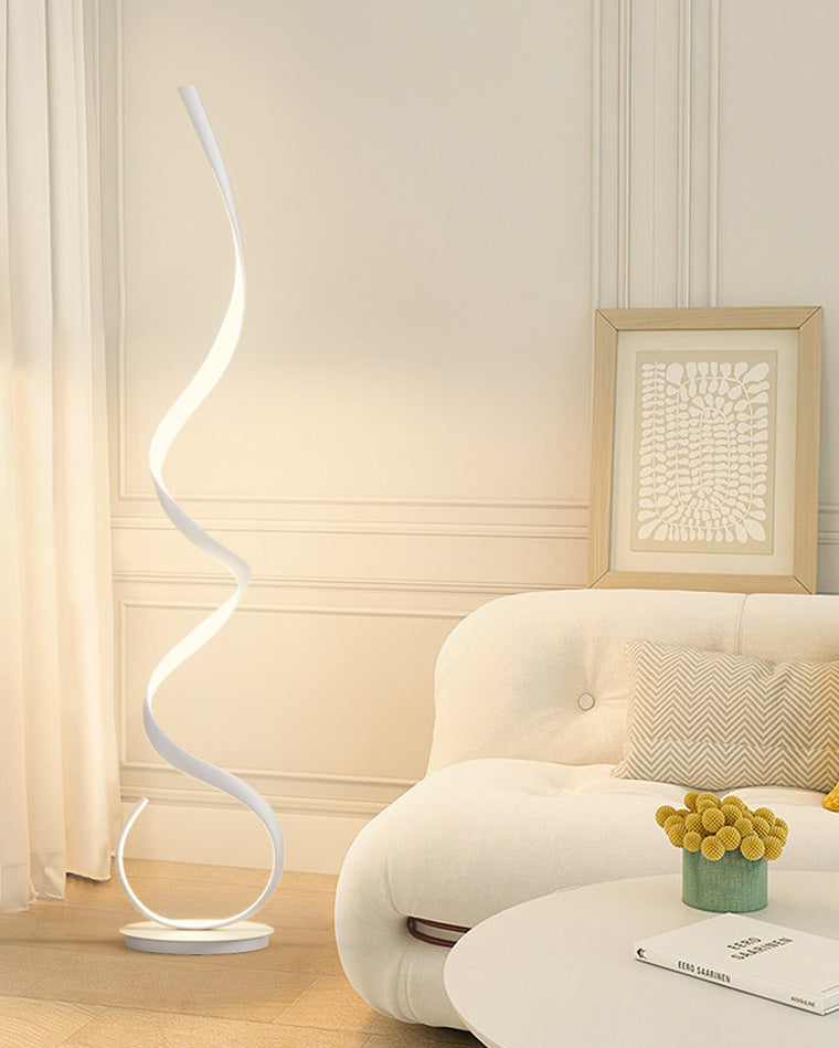 WOMO Spiral LED Floor Lamp-WM7017