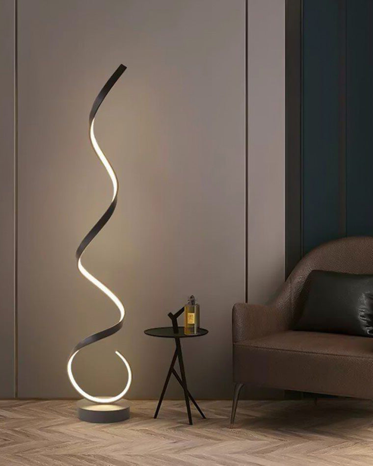 WOMO Spiral LED Floor Lamp-WM7017