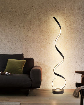 WOMO Spiral LED Floor Lamp-WM7017